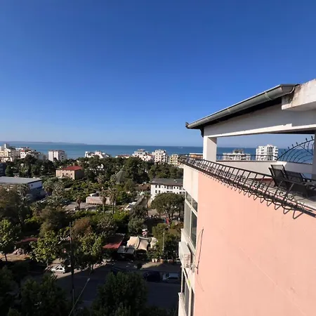 公寓 Seaescape Penthouse By Adriatic Living Durrës